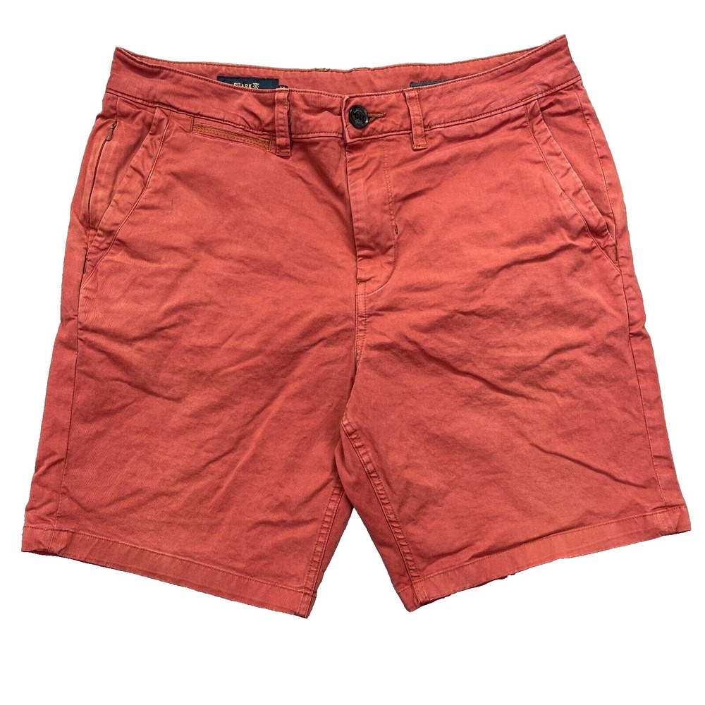 Roark Shorts Mens Red‎ Rust Fishing Outdoors Hiking Camping Sz 32 Fits 33"